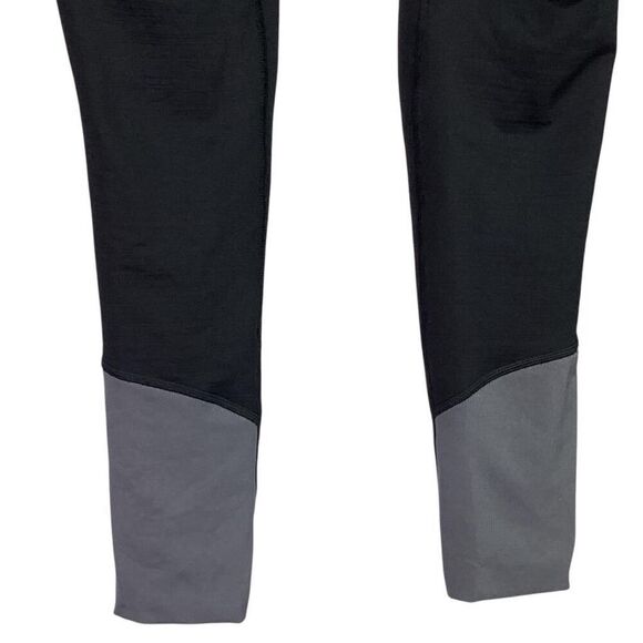Nike Pro Compression Pants Youth/Boys L Black Gray Dri Fit Staight Leg Tights - Picture 6 of 7